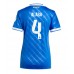 Real Madrid David Alaba #4 Tredje matchtröja Dam 2025-26 Kortärmad Billigt